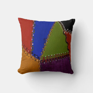 Coussin Conception d'une surface composée en Patchwork