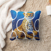 Coussin Conception faune mère et petit guépard (Couverture)
