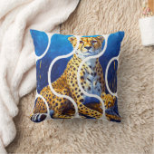 Coussin Conception faune mère et petit guépard (Couverture)