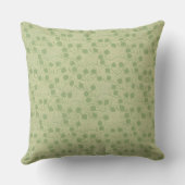 Coussin Conception feuille verte serene (Verso)