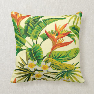 Coussin Conception florale élégante de couverture de