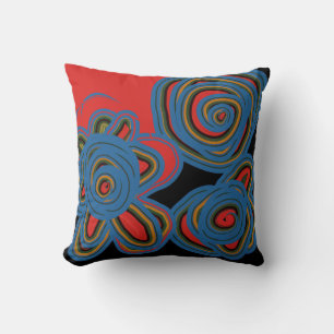 Coussin Conception Florale Mexicaine-Américaine