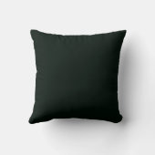 Coussin Conception Géométrique Circulaire, Vert Forêt, (Verso)