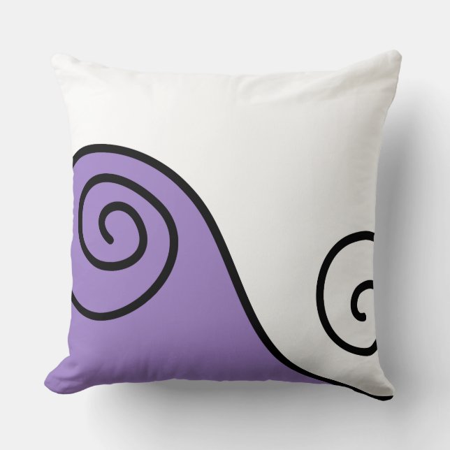 Coussin Conception géométrique moderne (Recto)