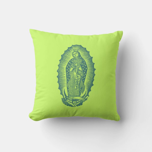 Coussin Conception Graphique Culturelle Iconique Moderne (Recto)