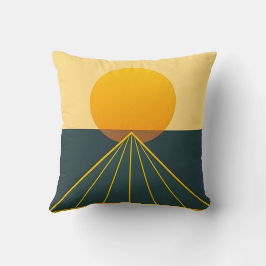 Coussin Conception graphique rétro (Verso)
