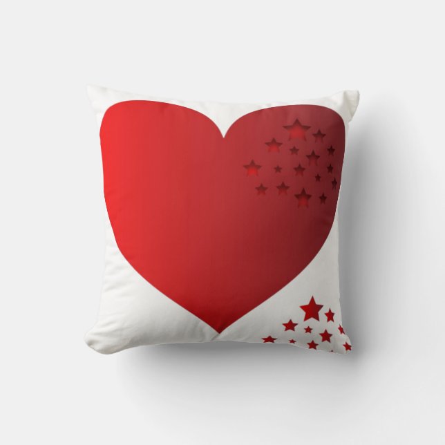 Coussin Conception Heureuse Sainte-Valentin (Recto)