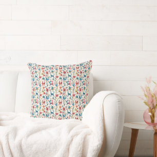 Coussin Conception inspirée d'Otomi