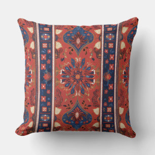 Coussin Conception inspirée du tapis serbe de Pirot 2