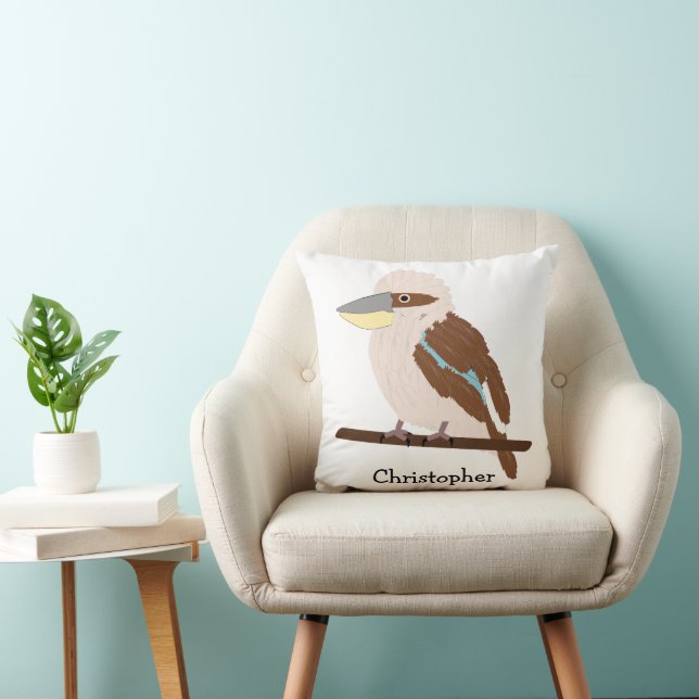 Coussin Conception Kookaburra Personnalisée (Chaise)
