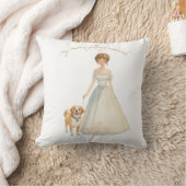 Coussin Conception « Ma mère se marie » | Chien de mariage (Couverture)