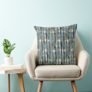 Coussin Conception moderne abstraite de motif numérique 12