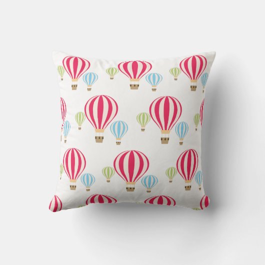 Coussin Conception Motif des ballons à air chaud (Verso)