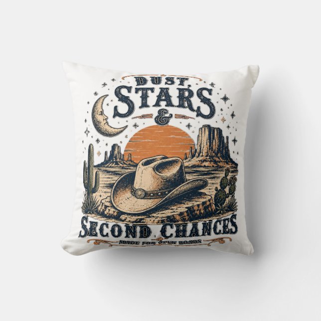 Coussin Conception occidentale de deuxième chance Dust Sta (Recto)
