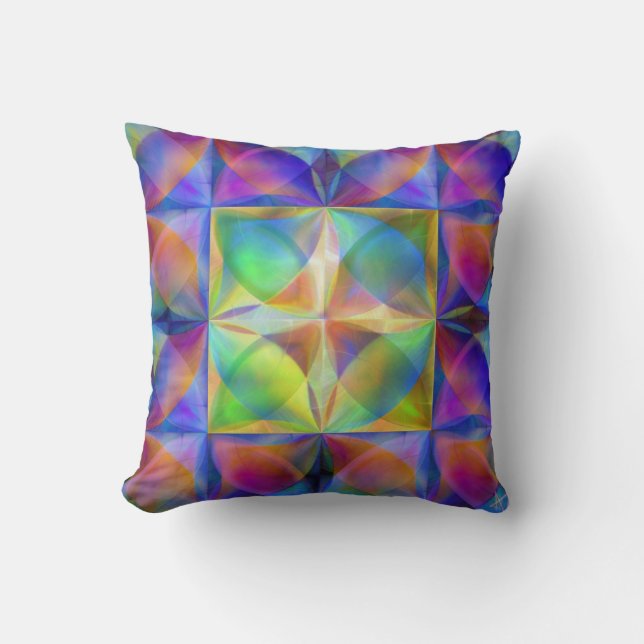 Coussin Conception polaire II (Recto)