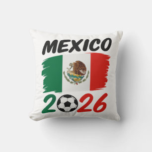 Coussin Conception pour les fans de football du Mexique 20