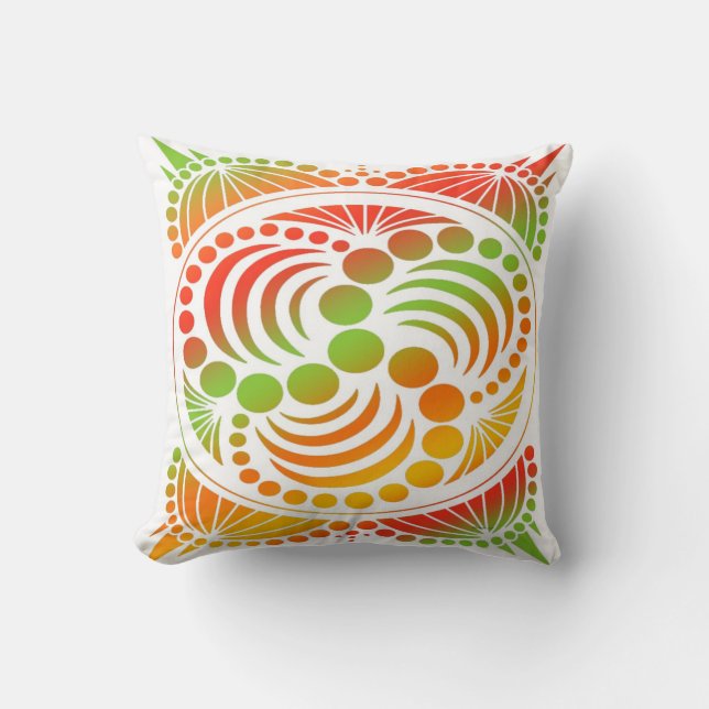 Coussin Conception rétro contemporaine (Recto)