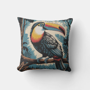 Coussin Conception rustique de terres boisées Fox
