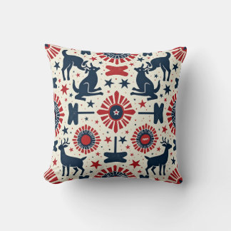 Coussin Conception sensorielle avec cerf