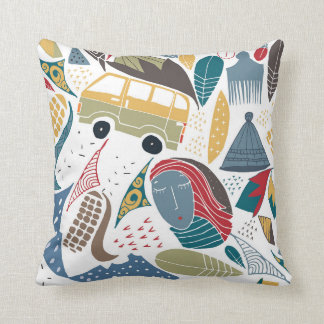 Coussin Conception/shweshwe sud-africains/africains