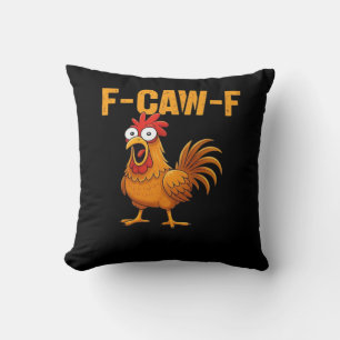 Coussin Conception simple essentielle de F-Caw-F-Poulet