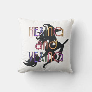 Coussin Conception sorcière HEXING AND VEXING