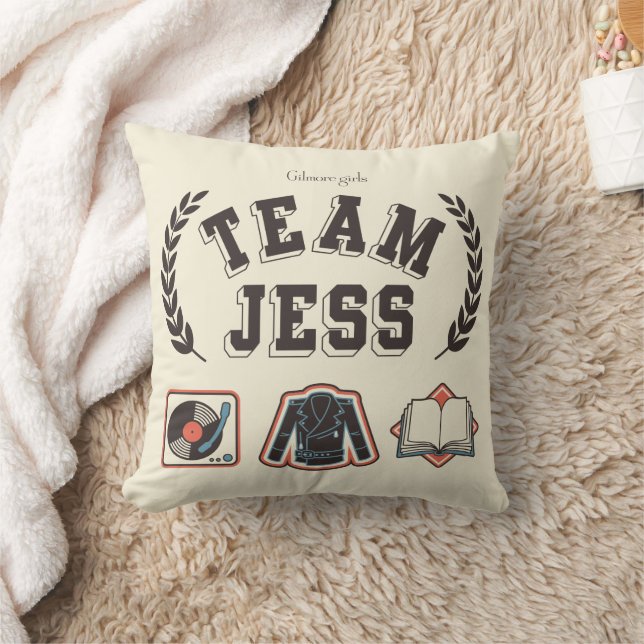 Coussin Conception Team Jess Gilmore Girls (Couverture)