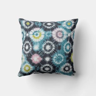 Coussin Conception Tie Dye en étoile explosive