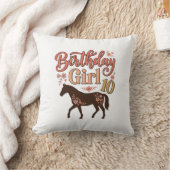Coussin Conception vectorielle florale de cheval 10 pour f (Couverture)