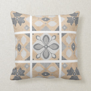 Coussin Conception vintage de tuiles de terre cuite