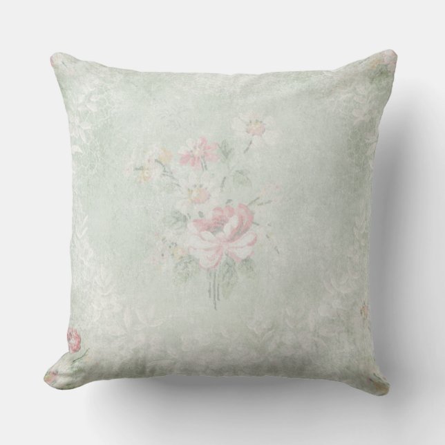Coussin Conception Vintage Rose (Recto)
