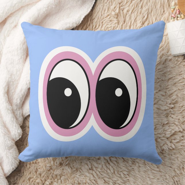 Coussin Conception Yeux Bleus 20x20  (Couverture)