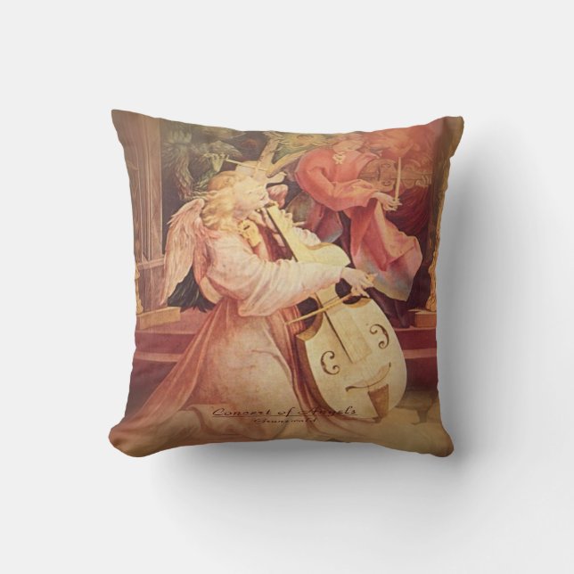 Coussin Concert des Anges (Recto)