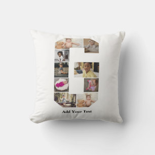 Coussin Concevez votre propre lettre G photo Collage