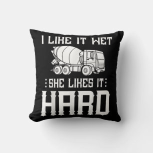 Coussin Concret Finisher Travailleur Cement Mixer Conducte