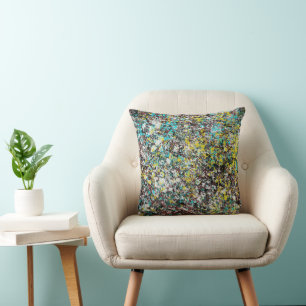 Coussin Conçu pour l'amant du design d'art abstrait