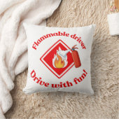 Coussin Conducteur Inflammable | Drôle ADR Marchandises Da (Couverture)