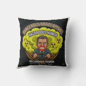 Coussin Conducteur Inflammable | Drôle ADR Marchandises Da (Verso)