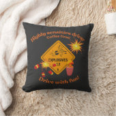 Coussin Conducteur très sensible : Café d'abord ! (Couverture)