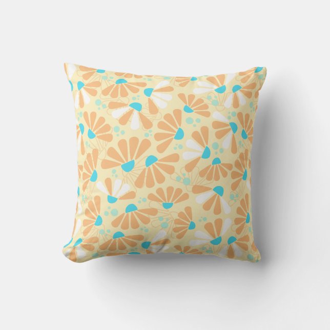 Coussin Confetti de fleurs sur lunette (Recto)