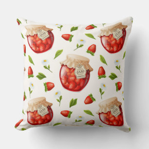 Coussin Confiture de fraises