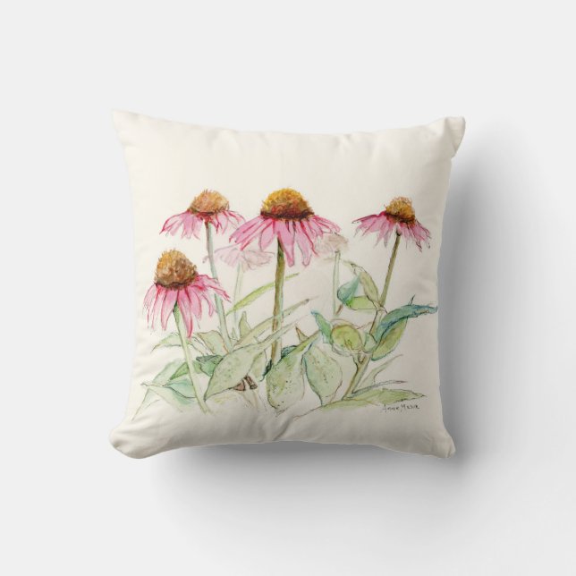 Coussin Conflowers (Recto)