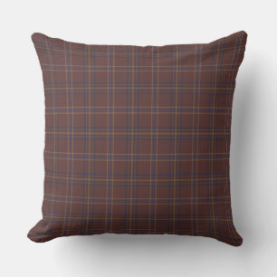 Coussin Congo Marron et Plaid Mix Épicé
