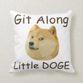 Coussin Connard le long de petit DOGE