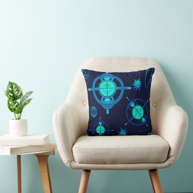 Coussin Connected Minds Pattern (Chaise)