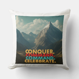 Coussin Conquérir, commander, célébrer