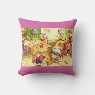 Coussin Consommateurs de souris et magasin de chaussures