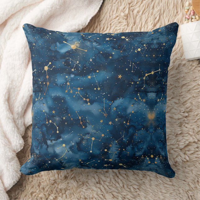 Coussin Constellation céleste - Nuit étoilée (7) (Couverture)
