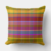 Coussin Constellation Plaid ASF (Recto)