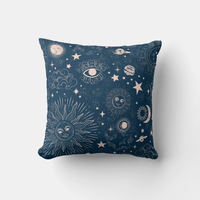 Coussin Constellations galactiques : Conception de Motif s (Recto)